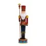 RED GREEN FIBERGLASS SANTA NUTCRACKER 65X55X250CM