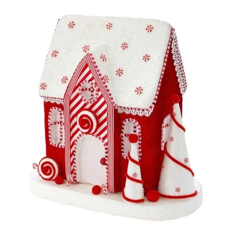 RED CANDY HOUSE 40X22X38CM