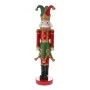 CHRISTMAS RED RESIN JOKER NUTCRACKER 47CM
