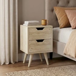 Κομοδίνο Alina χρώμα sonoma 29x29x44εκ. Κομοδίνο Alina χρώμα sonoma 29x29x44εκ.