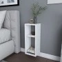 Sault Megapap melamine wall nightstand in white color 23,2x22x59.6cm.