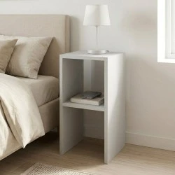 Smile Megapap melamine nightstand - side table in white color 30x30x60cm. Smile Megapap melamine nightstand - side table in white color 30x30x60cm.