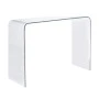 Κονσόλα Glasser Clear ενισχυμένο γυαλί 110x35x75εκ.