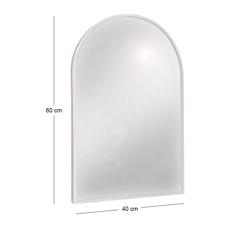 CRΘME METAL ARCH MIRROR 40X60CM