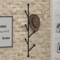 Ponpon Megapap metal hangerin black color 22x5x94cm.