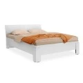 Robin Megapap melamine bed in white 160x200cm.