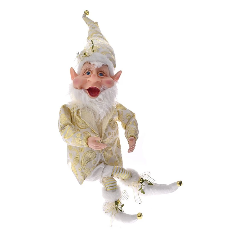 XMAS IVORY ELF 65CM