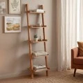 Ladder Βιβλιοθήκη-Ραφιέρα 45X35X190Cm Ακακία Φυσικό