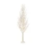 ILLUMINATED XMAS TREE 210CM WITH 1100 WARM WHITE LED ON WHITE METAL BASE 25X25CM