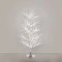 ILLUMINATED XMAS TREE 380CM WITH 2080 WARM WHITE LED ON WHITE METAL BASE