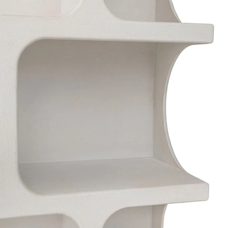 ΛΕΥΚΗ MDF ΡΑΦΙΕΡΑ  85Χ37Χ180ΕΚ