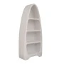 WHITE MDF BOOKSHELF 80X36X190CM