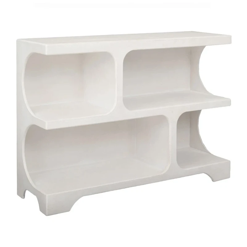 WHITE MDF TV CABINET 120X37X85CM