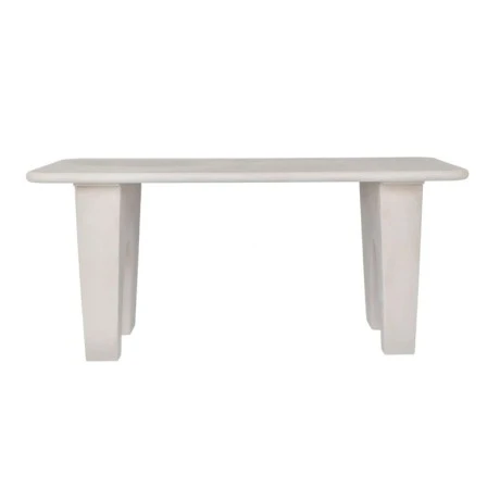 MDF DINNING TABLE IN WHITE COLOR 180X80X78CM