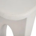 MDF DINNING TABLE IN WHITE COLOR 180X80X78CM