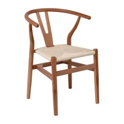 LIMA Chair Walnut, Seat Paper Rope Natural LIMA Chair Walnut, Seat Paper Rope Natural