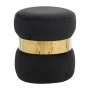 LINDA/R ΣΚΑΜΠΟ BLACK VELVET ΥΦΑΣΜΑ Φ.37Χ43εκ.