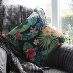 Bono Megapap cotton sofa pillow with zipper in multi-colored color 50x50xcm. Bono Megapap cotton sofa pillow with zipper in multi-colored color 50x50xcm.