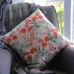 Bono Megapap cotton sofa pillow with zipper in multi-colored color 50x50xcm. Bono Megapap cotton sofa pillow with zipper in multi-colored color 50x50xcm.