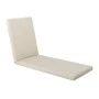 SUNLOUNGER Cushion Ecru Fabric (Water Repellent) 196x60/7 Velcro