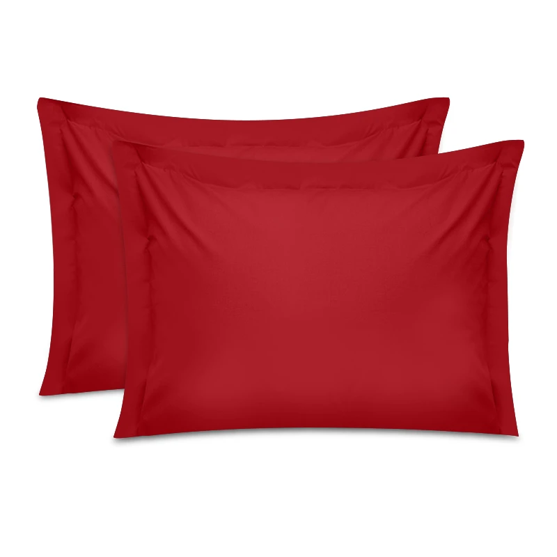 Tonne sleeping pillowcases Set of 2 pcs red color 50x80+5cm.