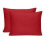 Tonne sleeping pillowcases Set of 2 pcs red color 50x80cm.