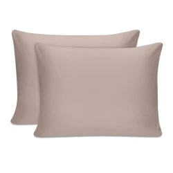 Tonne sleeping pillowcases Set of 2 pcs beige color 50x80cm. Tonne sleeping pillowcases Set of 2 pcs beige color 50x80cm.
