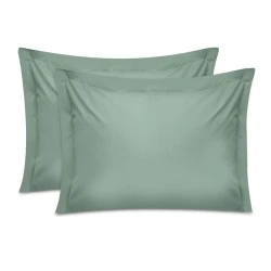 Tonne sleeping pillowcases Set of 2 pcs green color 50x70+5cm. Tonne sleeping pillowcases Set of 2 pcs green color 50x70+5cm.