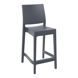 MAYA ΣΚΑΜΠΟ ΜΠΑΡ75εκ. DARK GREY ΠΟΛ/ΝΙΟΥ MAYA ΣΚΑΜΠΟ ΜΠΑΡ75εκ. DARK GREY ΠΟΛ/ΝΙΟΥ