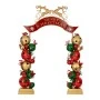 CHRISTMAS SQUARE ARCH WITH BELLS 263X55X309CM