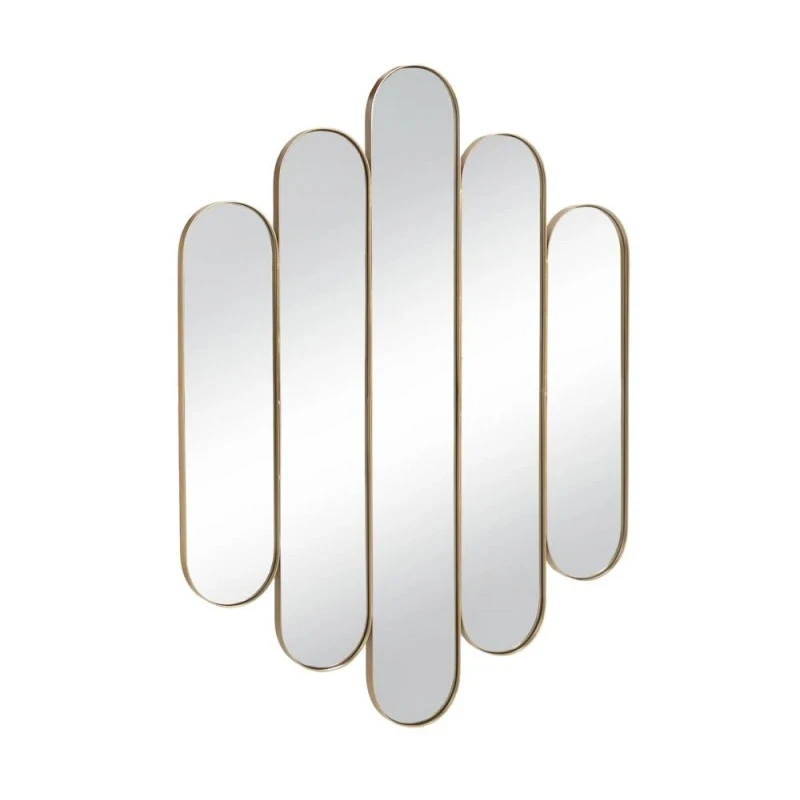 DECO METALLIC GOLD MIRROR 76.5x2.5x102.5CM