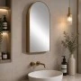 DECO METAL WALL MIRROR 46,5X12,5X70,5CM