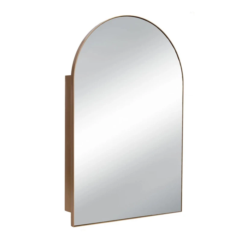 DECO METAL WALL MIRROR 46,5X12,5X70,5CM
