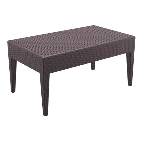 ΜΑΙΑΜΙ BROWN ΤΡΑΠΕΖΙ 92Χ53Χ45εκ. ΠΟΛ/ΝΙΟΥ - 53.0034