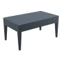 ΜΑΙΑΜΙ DARK GREY ΤΡΑΠΕΖΙ 92Χ53Χ45εκ. ΠΟΛ/ΝΙΟΥ - 53.0055