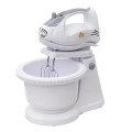 Bowl mixer with 2L capacity 250W in white - grey color 31x23x24cm.