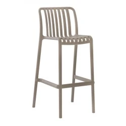 MODA Stackable Bar Stool PP-UV Mocha MODA Stackable Bar Stool PP-UV Mocha