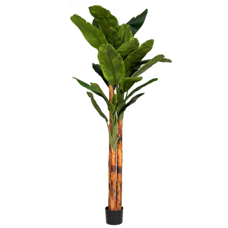 BANANA TREE 210CM WITH UV AND FIRE PROTECTION