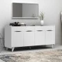 Sila Megapap melamine buffet in white color 140x45x72cm.