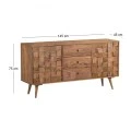 TEKA Buffet 145x40x75 Acacia Natural Finish