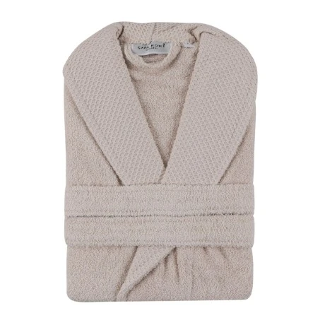 Μπουρνούζι με γιακά Cappa Capa Home 360gr/m² Large χρώμα cappuccino