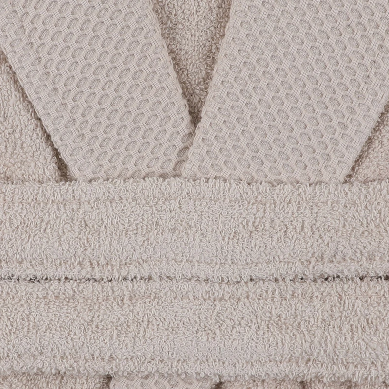 Bathrobe with collar Cappa 360gr/m² Medium color cappuccino
