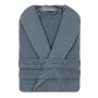 Μπουρνούζι με γιακά Cappa Capa Home 360gr/m² Medium χρώμα indigo blue