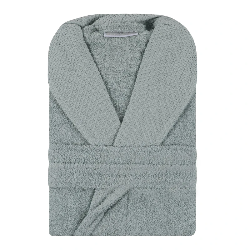 Μπουρνούζι με γιακά Cappa Capa Home 360gr/m² Medium χρώμα μέντα