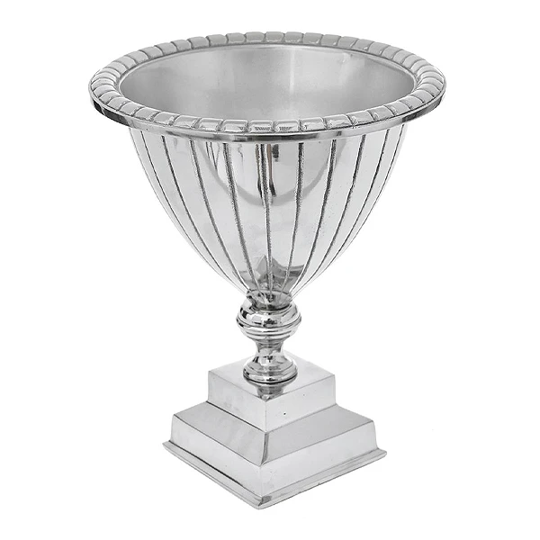 NICKEL PLANTER POT 25X30CM