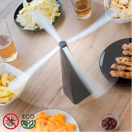 Ecological insect repellent device made of ABS color black Φ7.5x25cm.