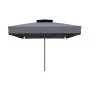 Juno Megapap professional umbrella aluminium frame fabric in anthracite color 3x3m.