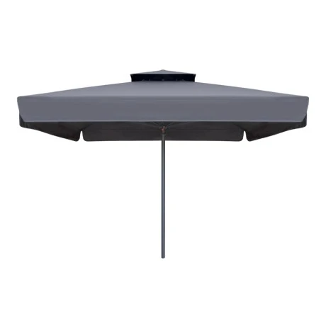 Juno Megapap professional umbrella aluminium frame fabric in anthracite color 4x4m