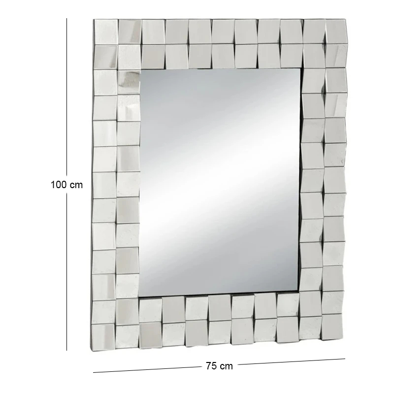RECTANGLE FLOOR MIRROR D75X100CM