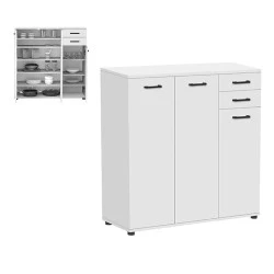 Polly Megapap melamine shoe rack in white color 108x35x108cm. Polly Megapap melamine shoe rack in white color 108x35x108cm.